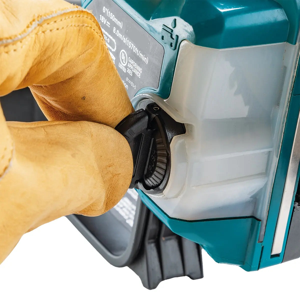 Makita 18V AKU sega per potatura 15 cm, 1x batteria Li-ion LXT 3,0 Ah, caricabatterie DUC150SF01
