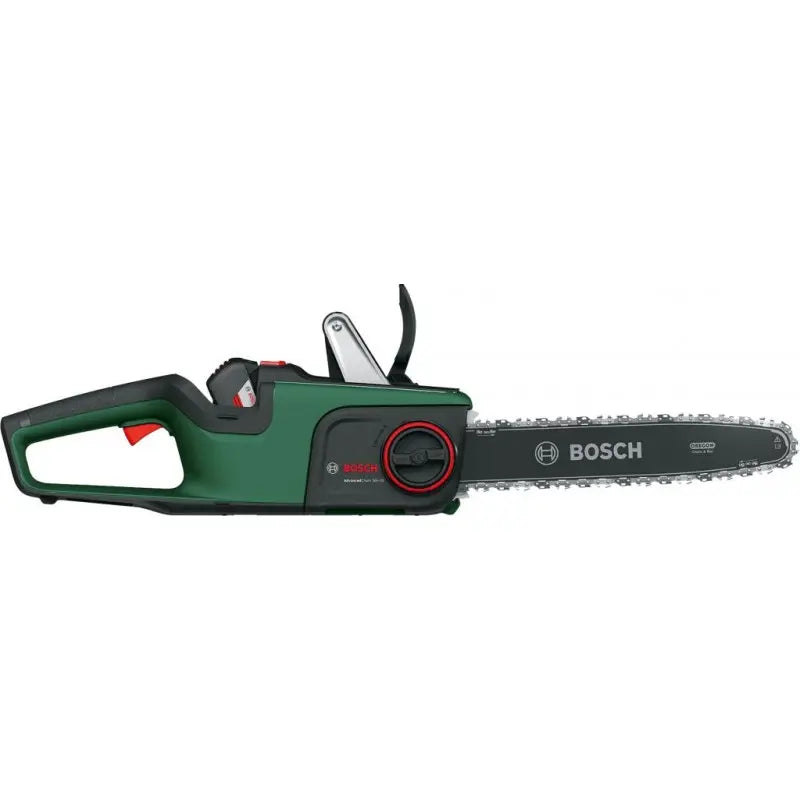 Bosch Motosega a batteria 36V 35 cm, 1 batteria Li-Ion da 2,0 Ah, caricabatterie 06008B8600