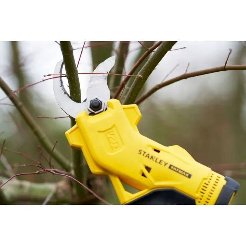 Stanley Attrezzature da giardino - Cesoia per rami AKU 18V, senza batteria e caricabatterie SFMCPP32B-XJ