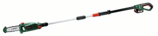 Bosch Motosega da potatura 20 cm a batteria 18V , 1 batteria Li-Ion da 2,5 Ah, caricabatterie 06008B3100