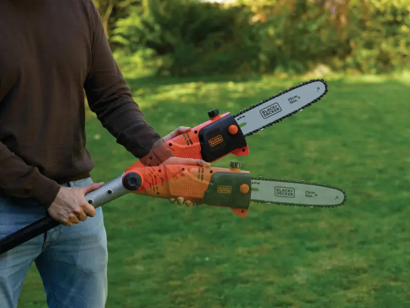 BLACK+DECKER Attrezzature da giardino - Sega potatrice 800 W PS7525-QS